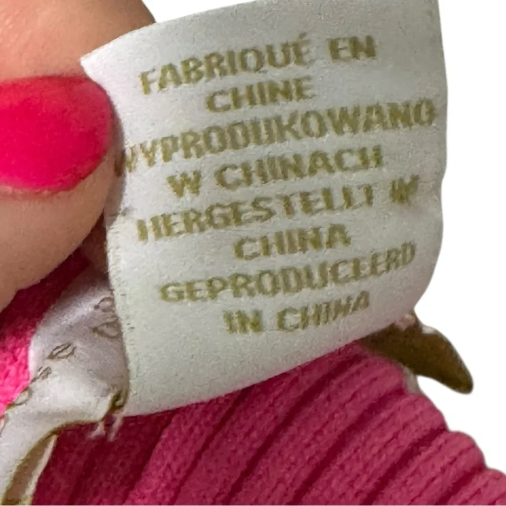 Revolve House Of Harlow 1960‎ NWT pink crop top cross strap shirt sz M - Picture 9 of 10